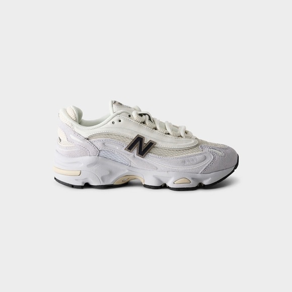 New Balance Shoes - New Balance Cream and Gray Athletic Shoes
